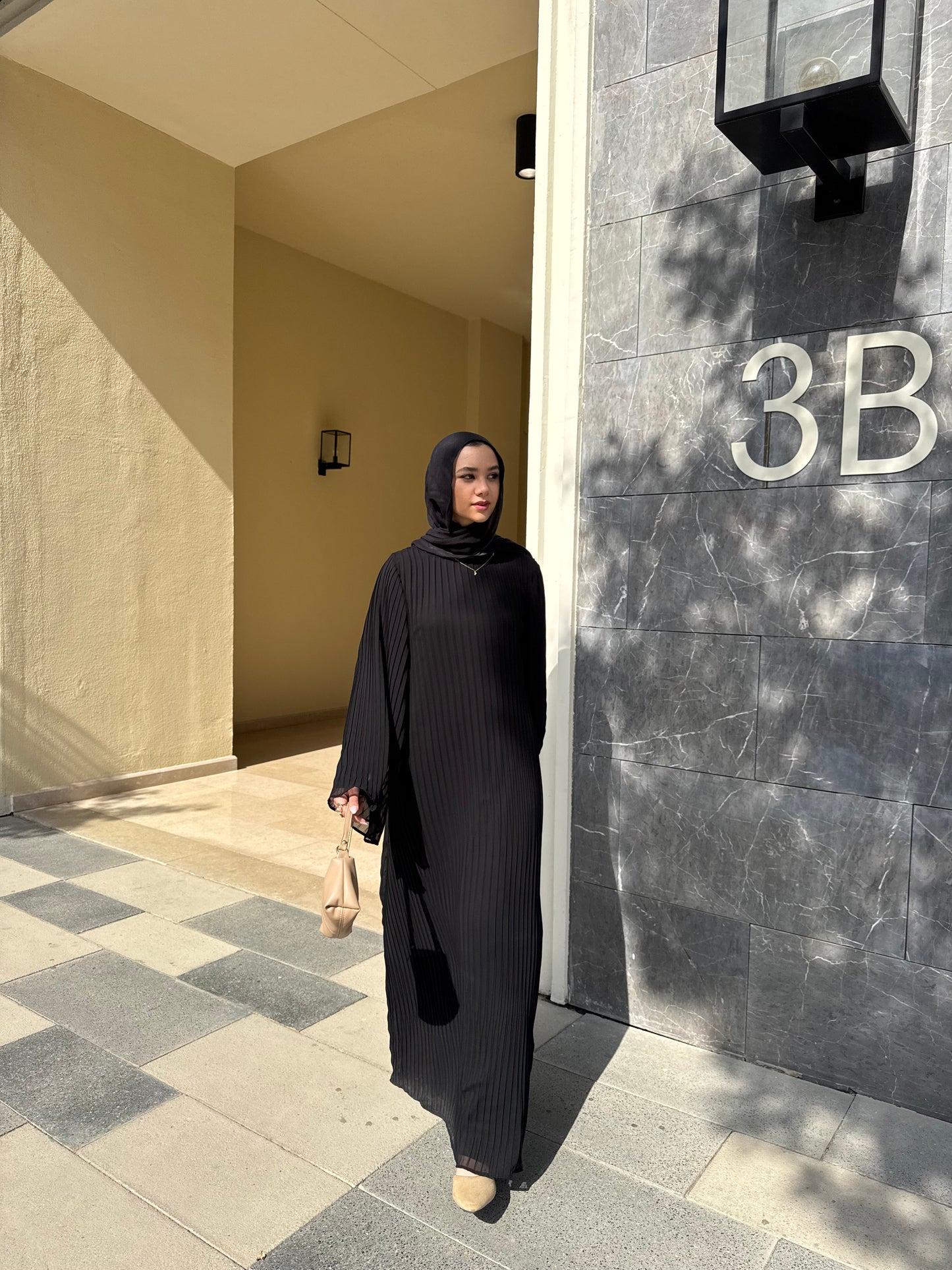 Classic Pleated Dress