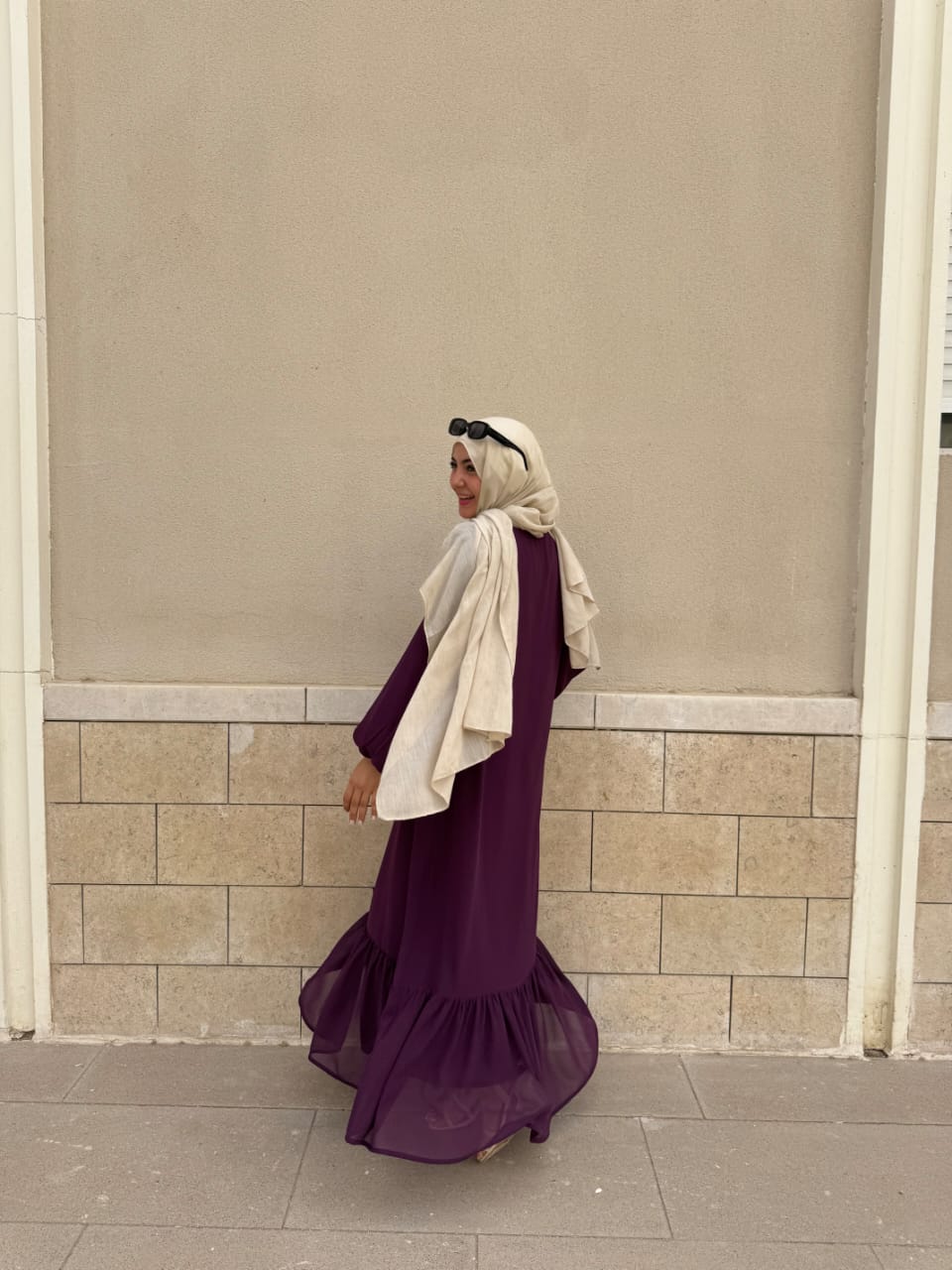 Purple Layali Dress