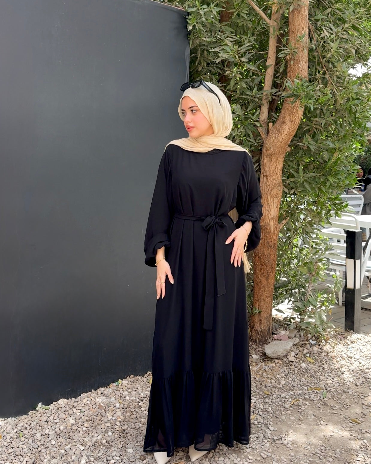 Black Layali Dress