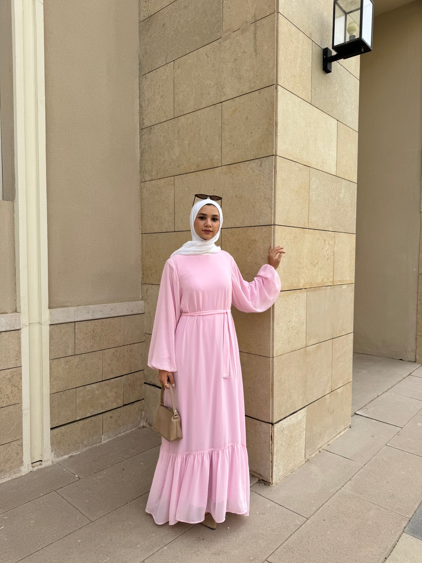 Pink Layali Dress