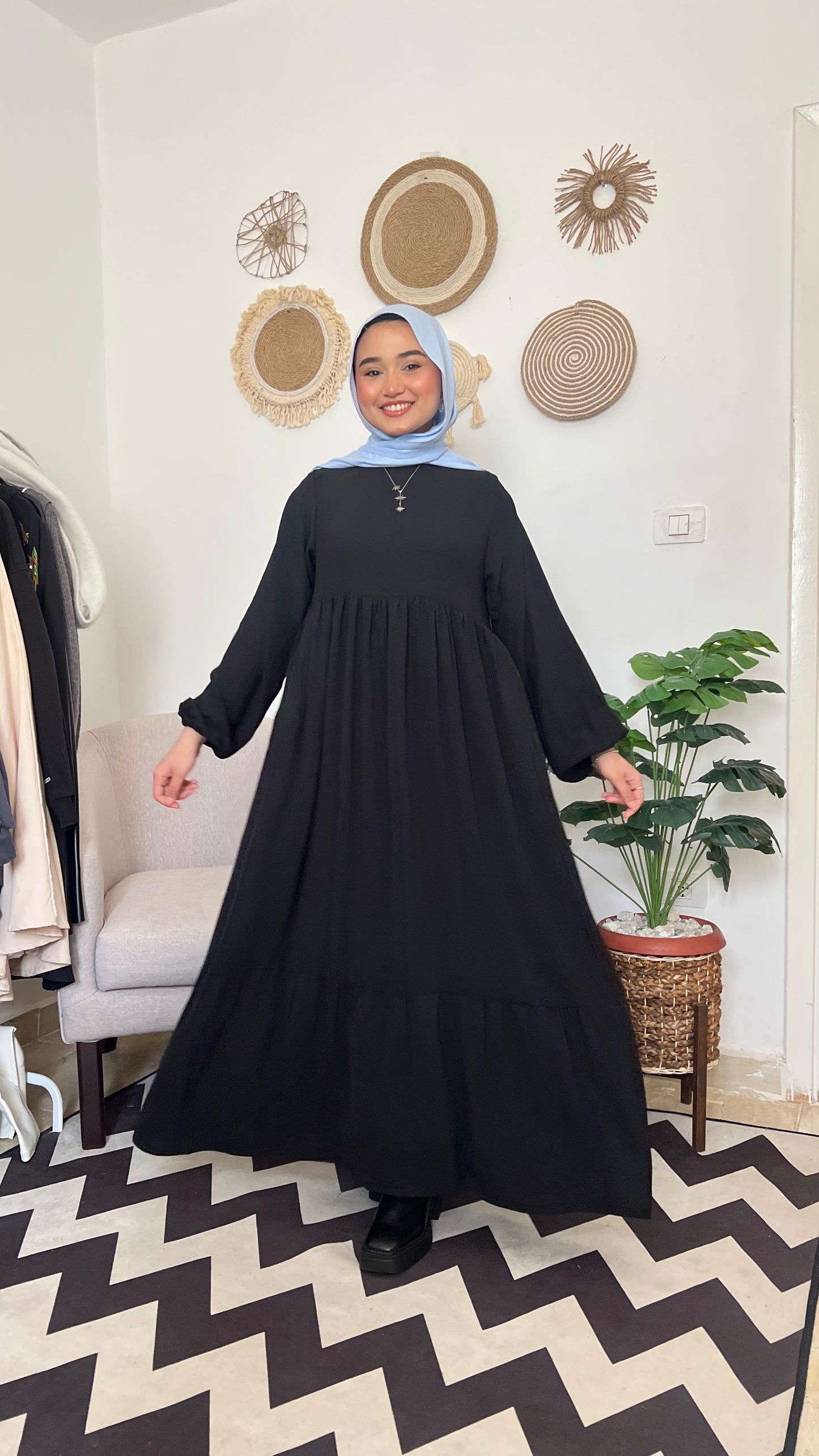 Modest Black  dress