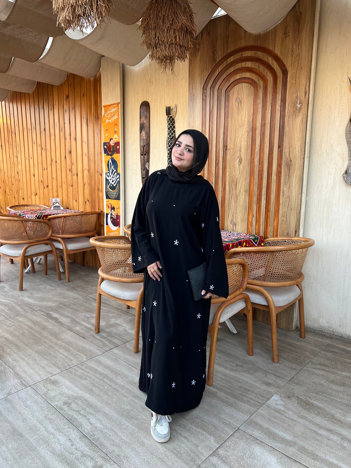 Embroidered Abaya
