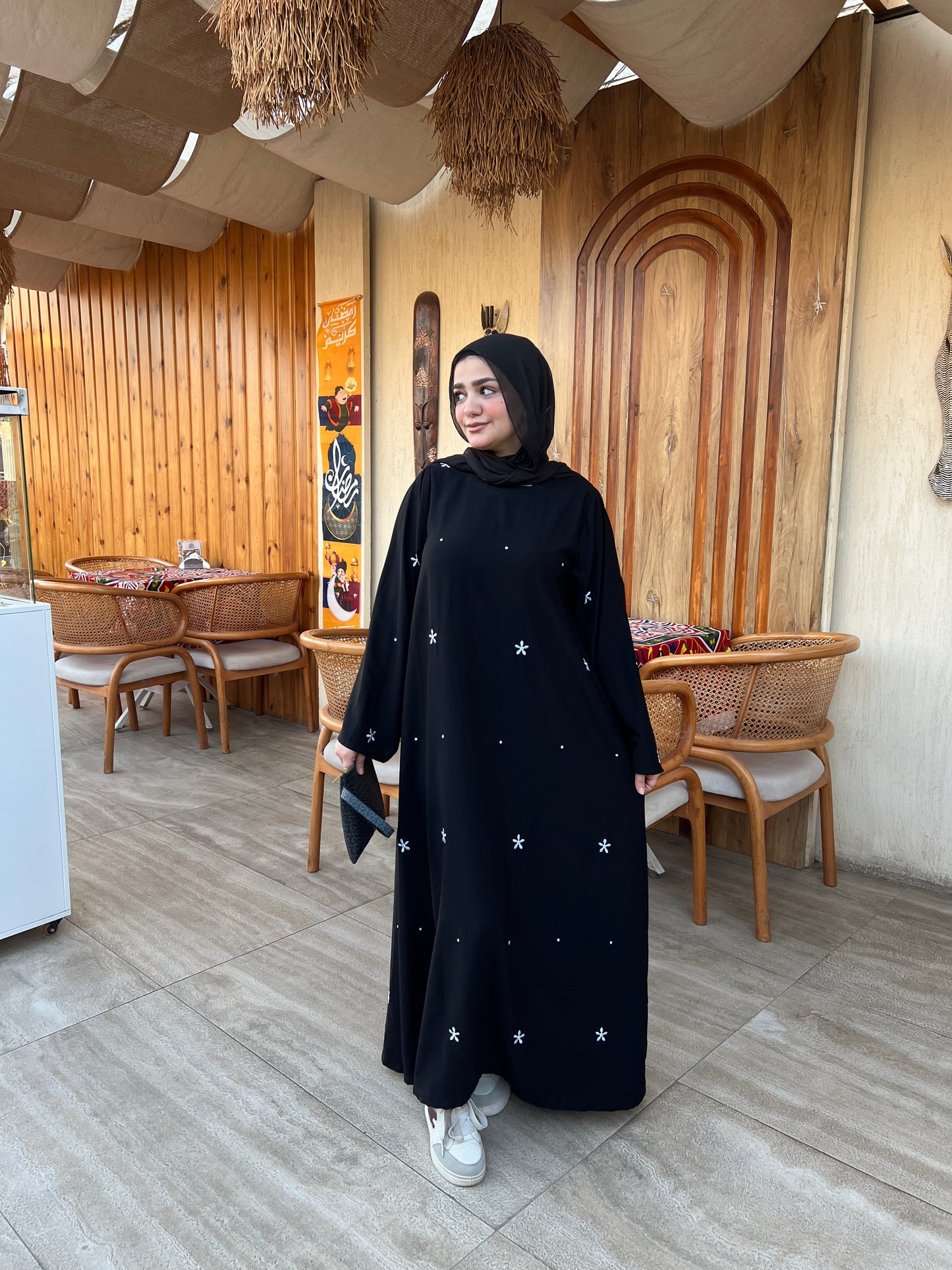 Embroidered Abaya