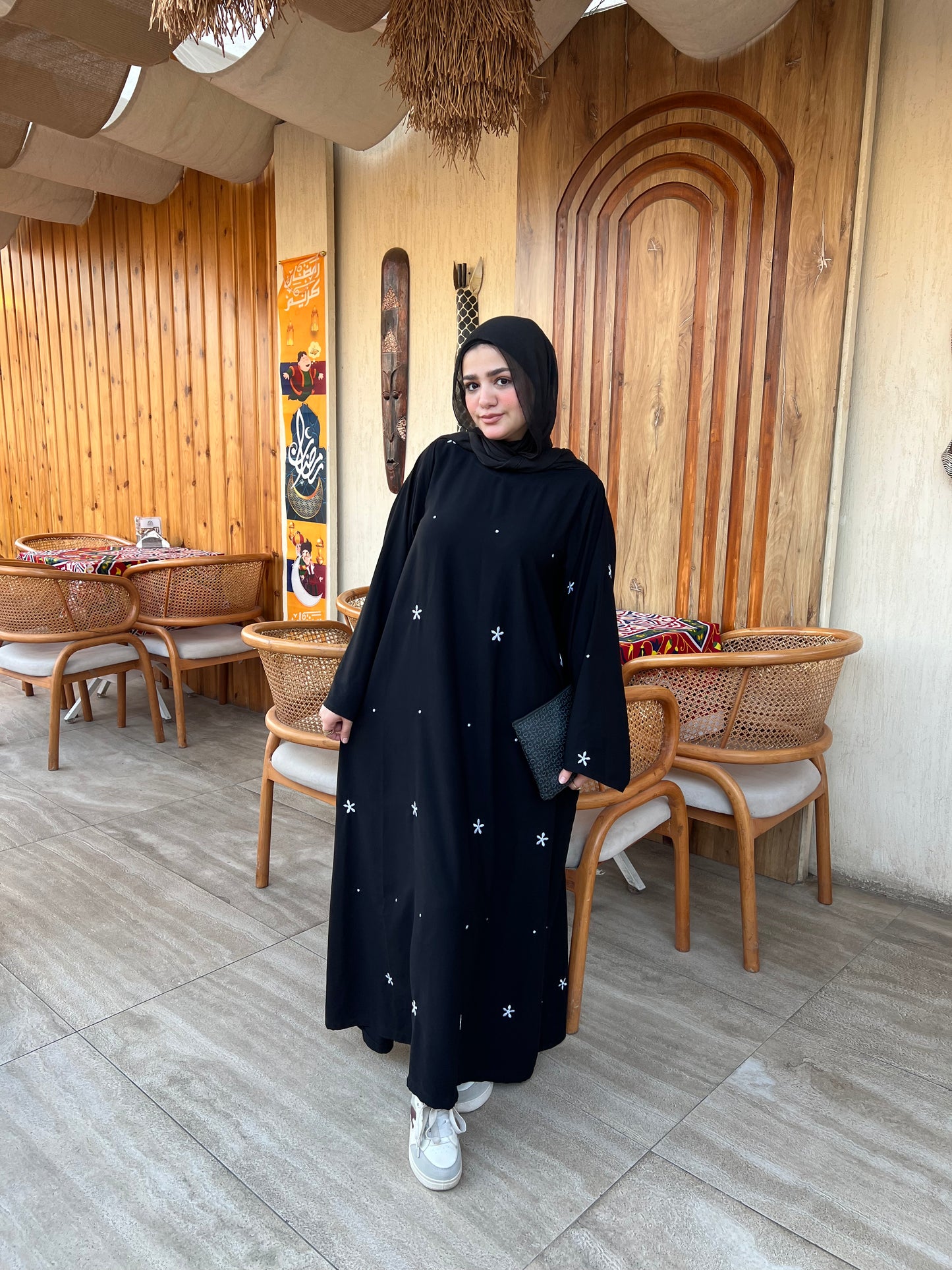 Embroidered Abaya