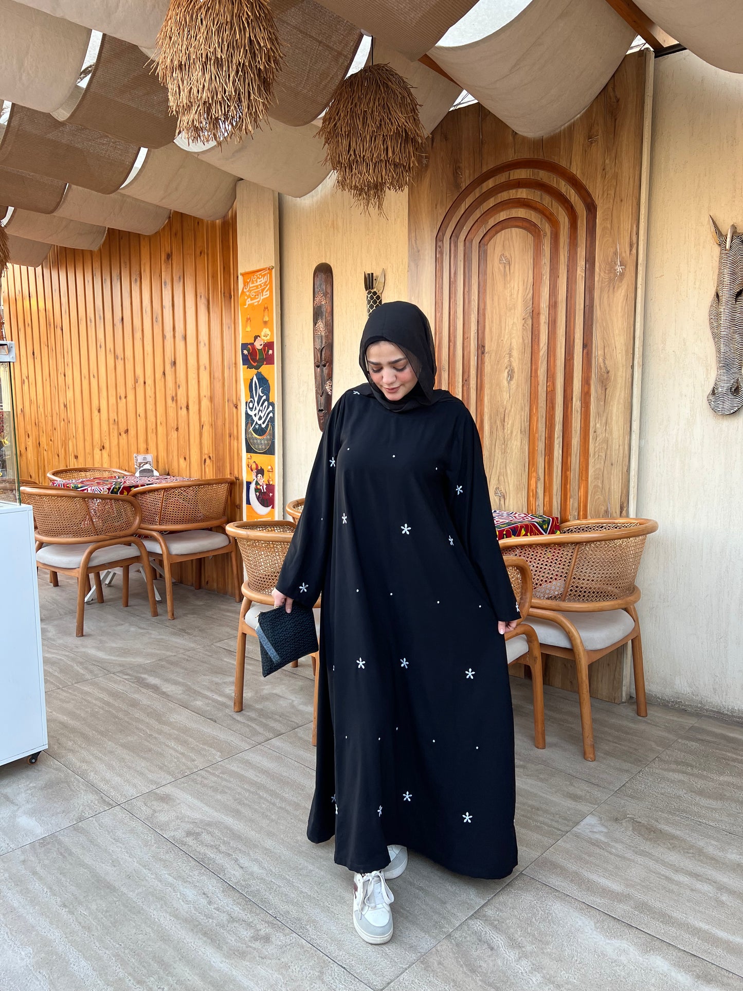 Embroidered Abaya