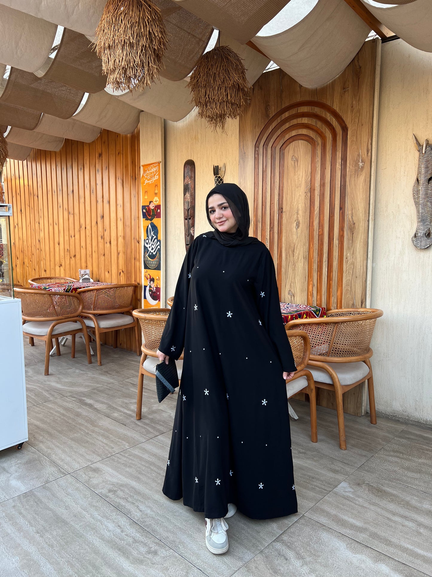 Embroidered Abaya