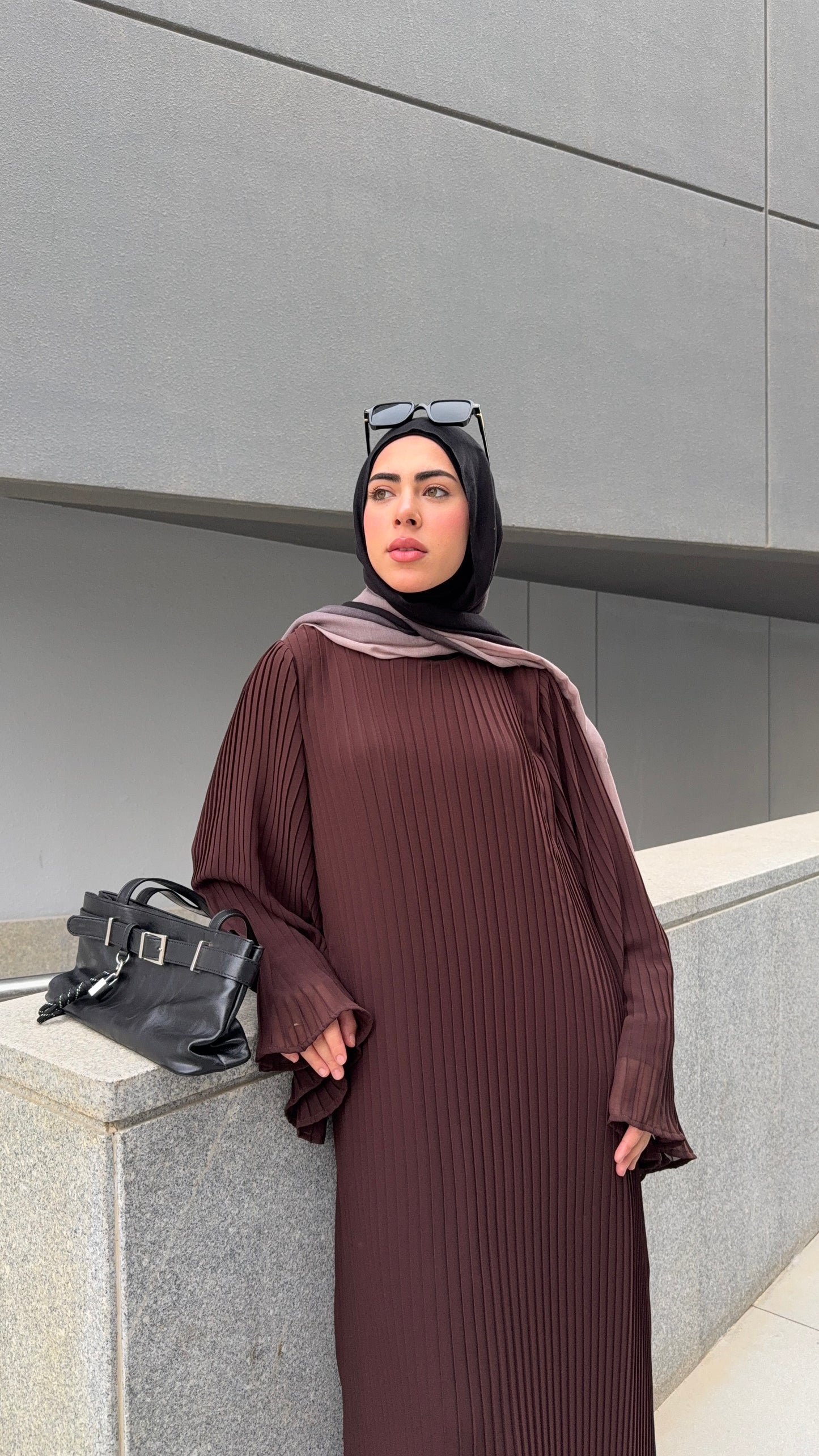 Classic Pleated Dress