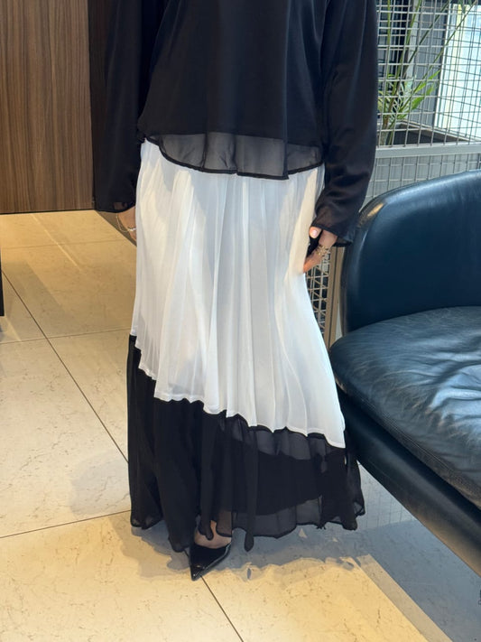 Black and White Skirt
