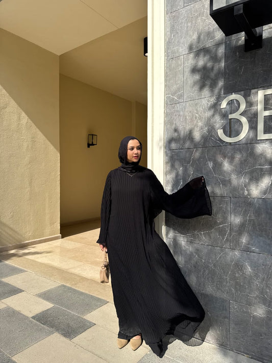 Pleated Abaya