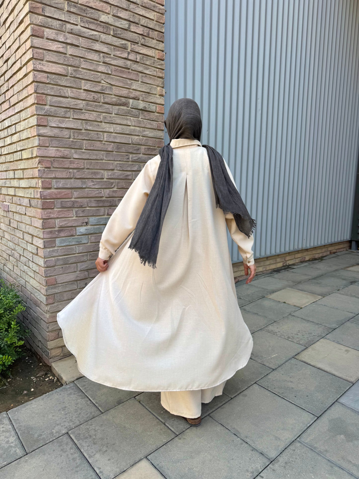 Naseem Linen Set _ Beige