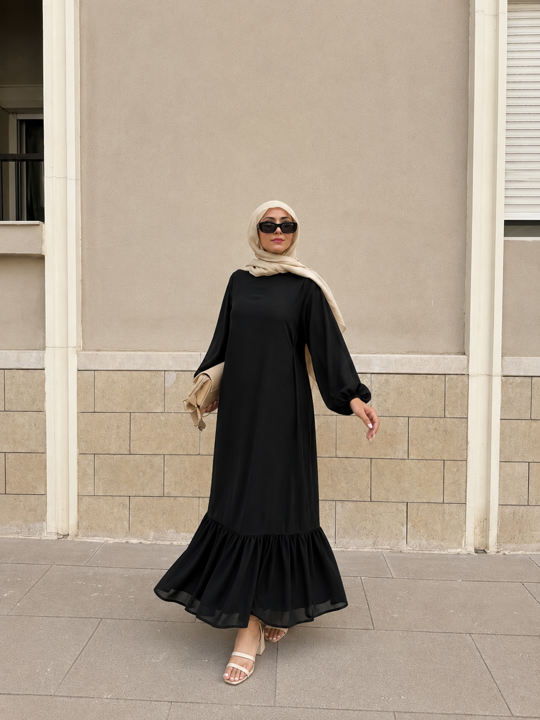 Black Layali Dress
