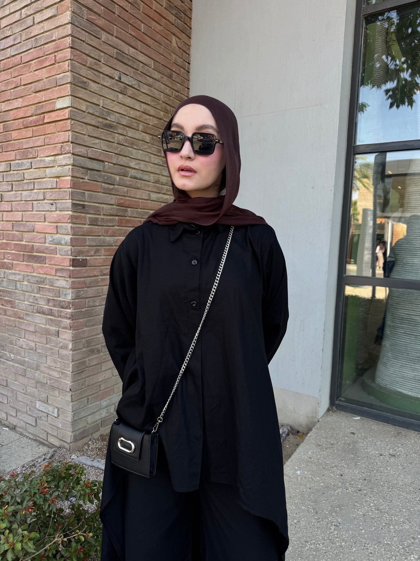 Naseem Linen Set _ Black
