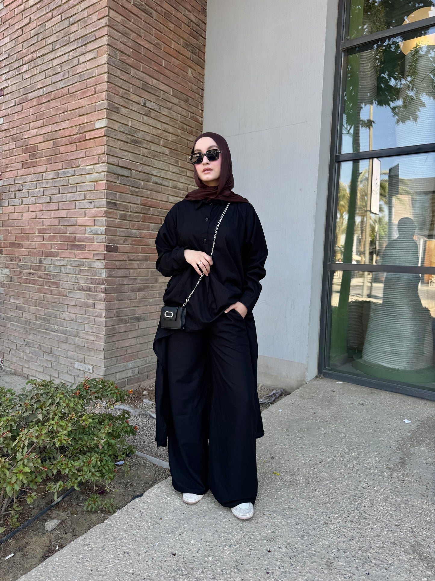 Naseem Linen Set _ Black