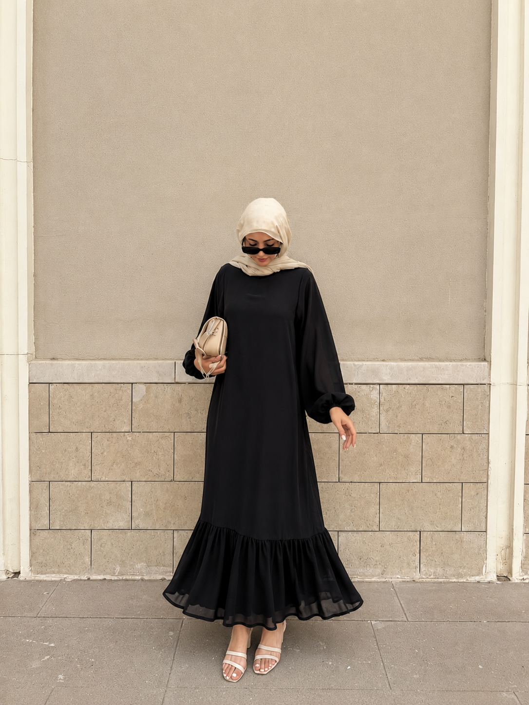 Black Layali Dress