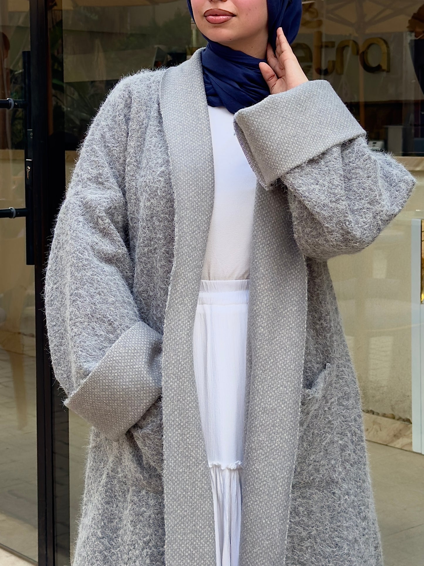 Gray Wool Coat
